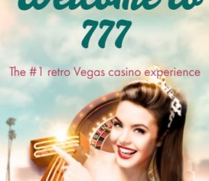 777 Casino Welcome Page