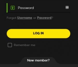 888 casino login page