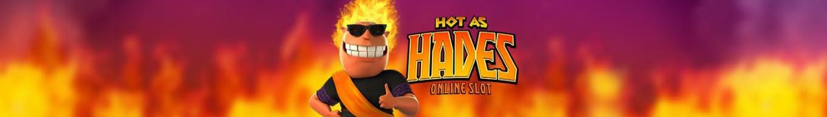Hot as Hades Slot Wide Banner