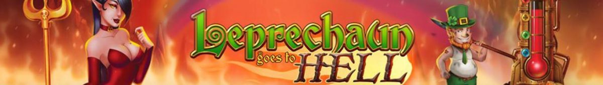 leprechaun goes to hell slot banner