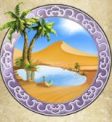 Golden Caravan Slot Oasis Symbol