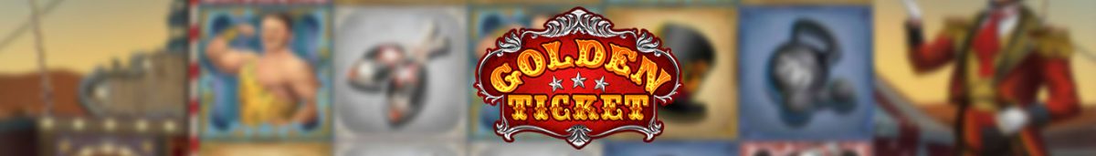Golden Ticket Slot Long Banner
