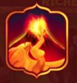 Volcano riches slot volcano symbol