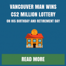 Canadian Man Wins Lottery on Birthday