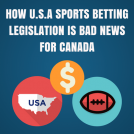 U.S Sports Betting Legislation Bad News for Canada