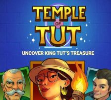 Temple Of Tut Slot Game Demo Screen Image