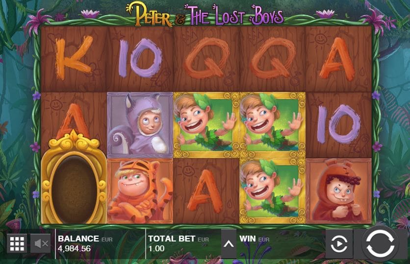 Peter and the Lost Boys Slot Gameplay-min
