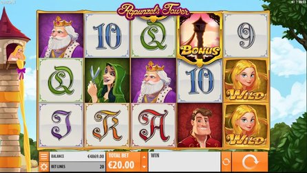 Rapunzel's Tower Slot Gameplay