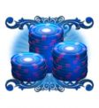 Showdown Saloon Slot - Blue Chips