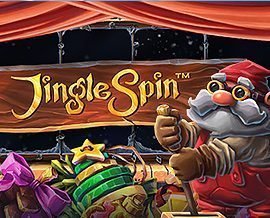 Jingle Spin Slot Logo
