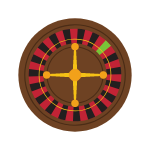 Roulette wheel icon