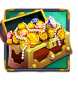 Treasure chest symbol