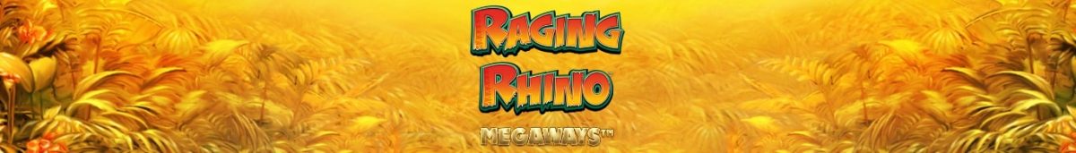 Raging Rhino Megaways 1365 x 195