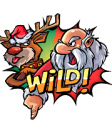 Santa Vs Rudolf Walking Wild