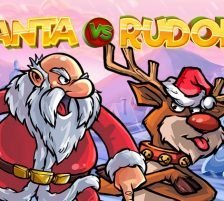 Santa vs Rudolf 908 x 624