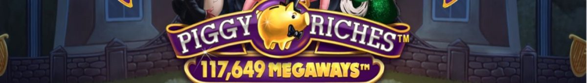 Piggy Riches Megaways 1365 x 195